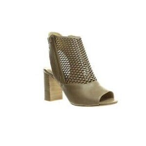 VANELI Womens Bartol Stone Trapper Open Toe Booties Size 10